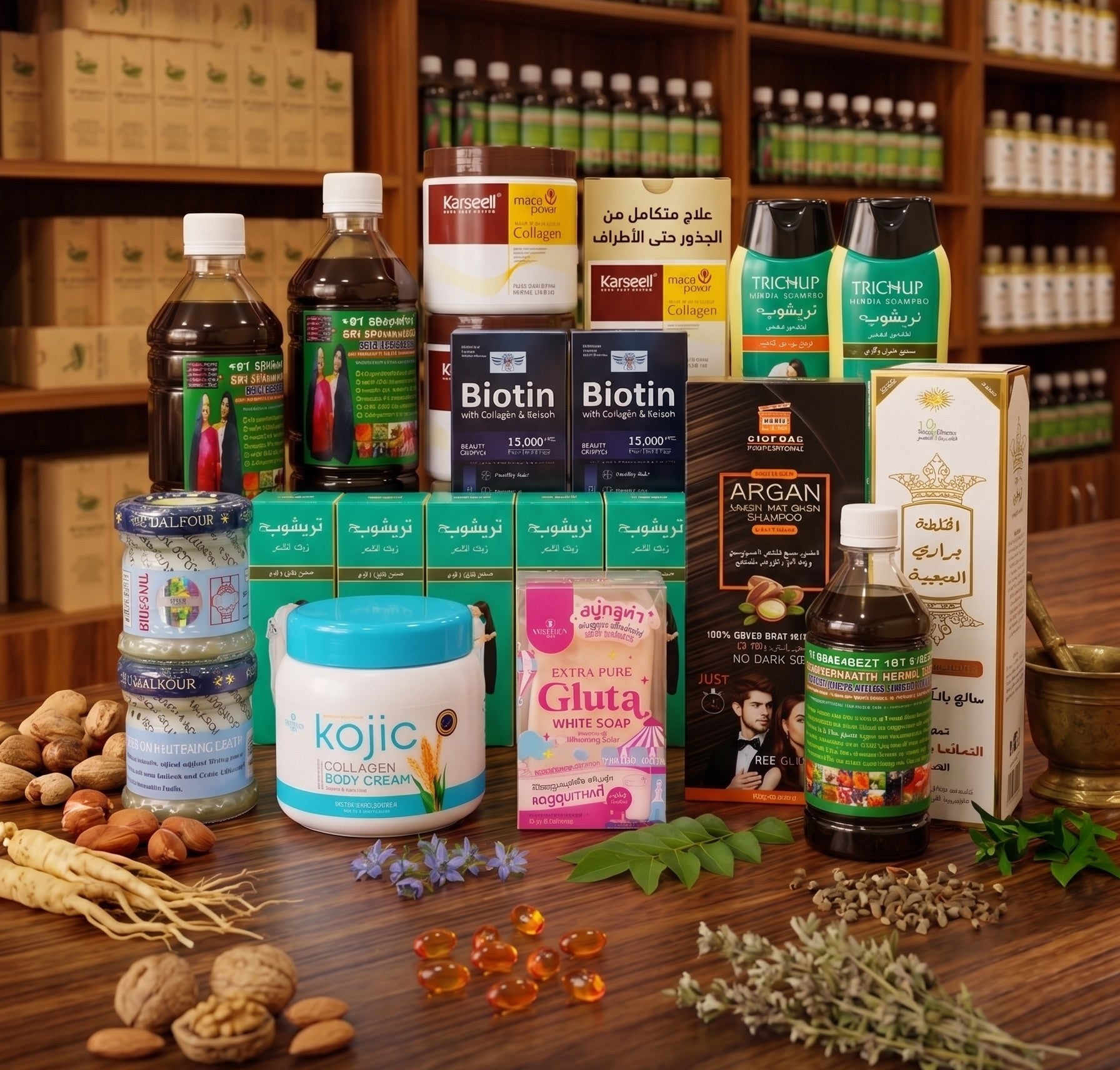 Produits De Soins Capillaires - منتجات العناية بالشعر