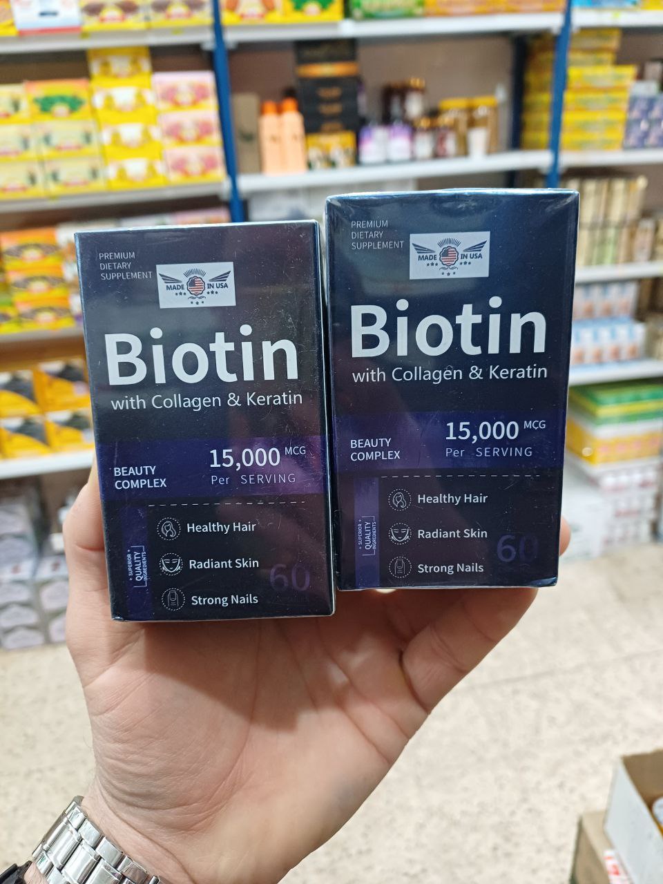 Biotin with Collagen & Keratin