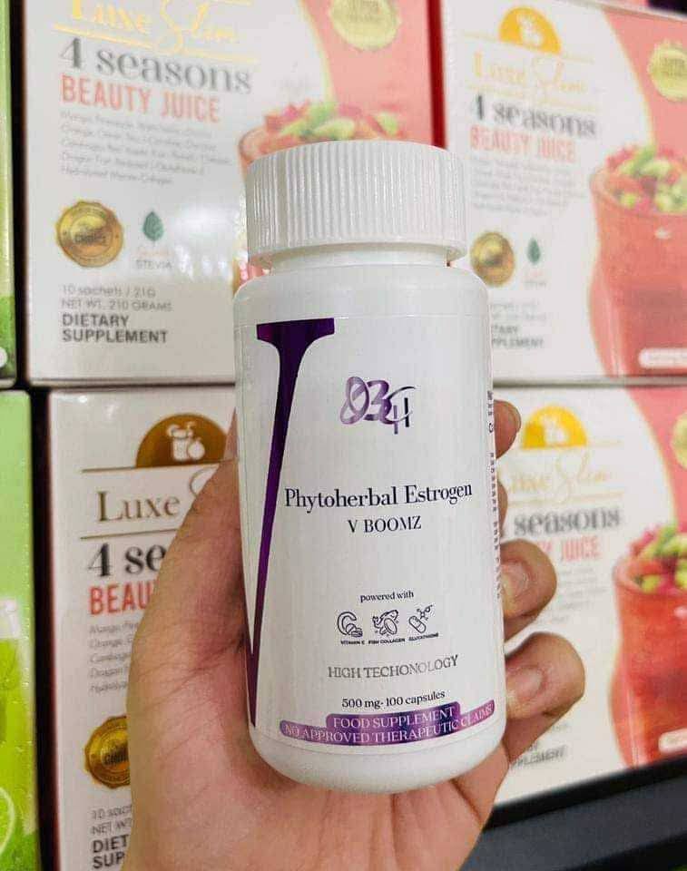 Pack Pueraria & V Boomz - باقة الصدر والمناطق وتنظيم الهرمونات