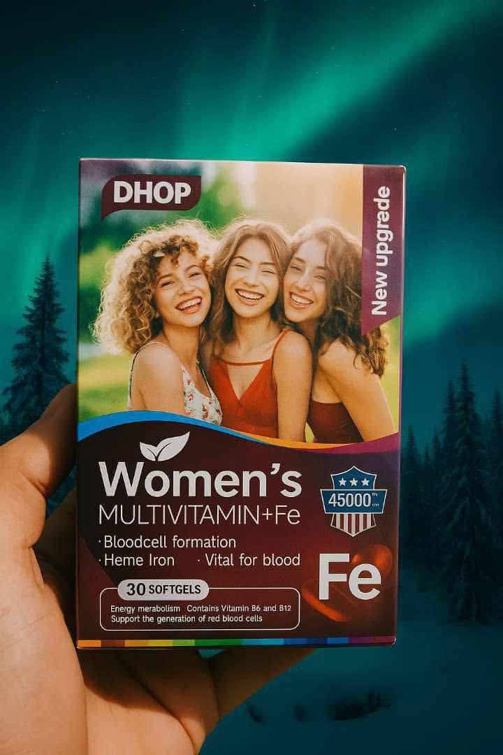 DHOP Women’s Multivitamin + Fe - حبوب فقر الدم